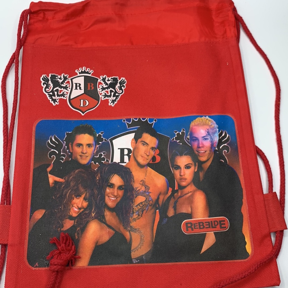Rebelde Canvas Drawstring Bag - Picture 4 of 6